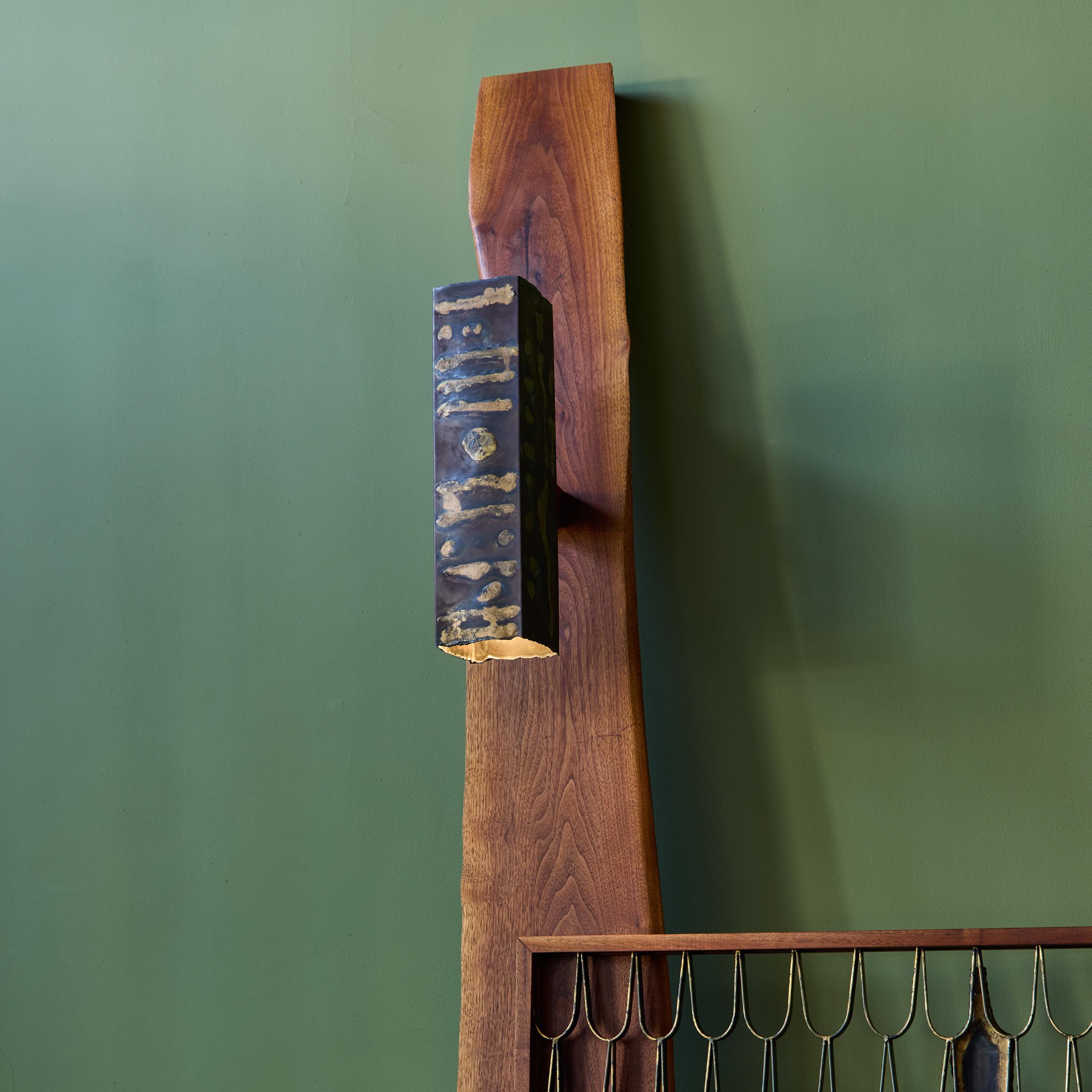 Phillip Lloyd Powell and Paul Evans Queen Headboard For Sale 5