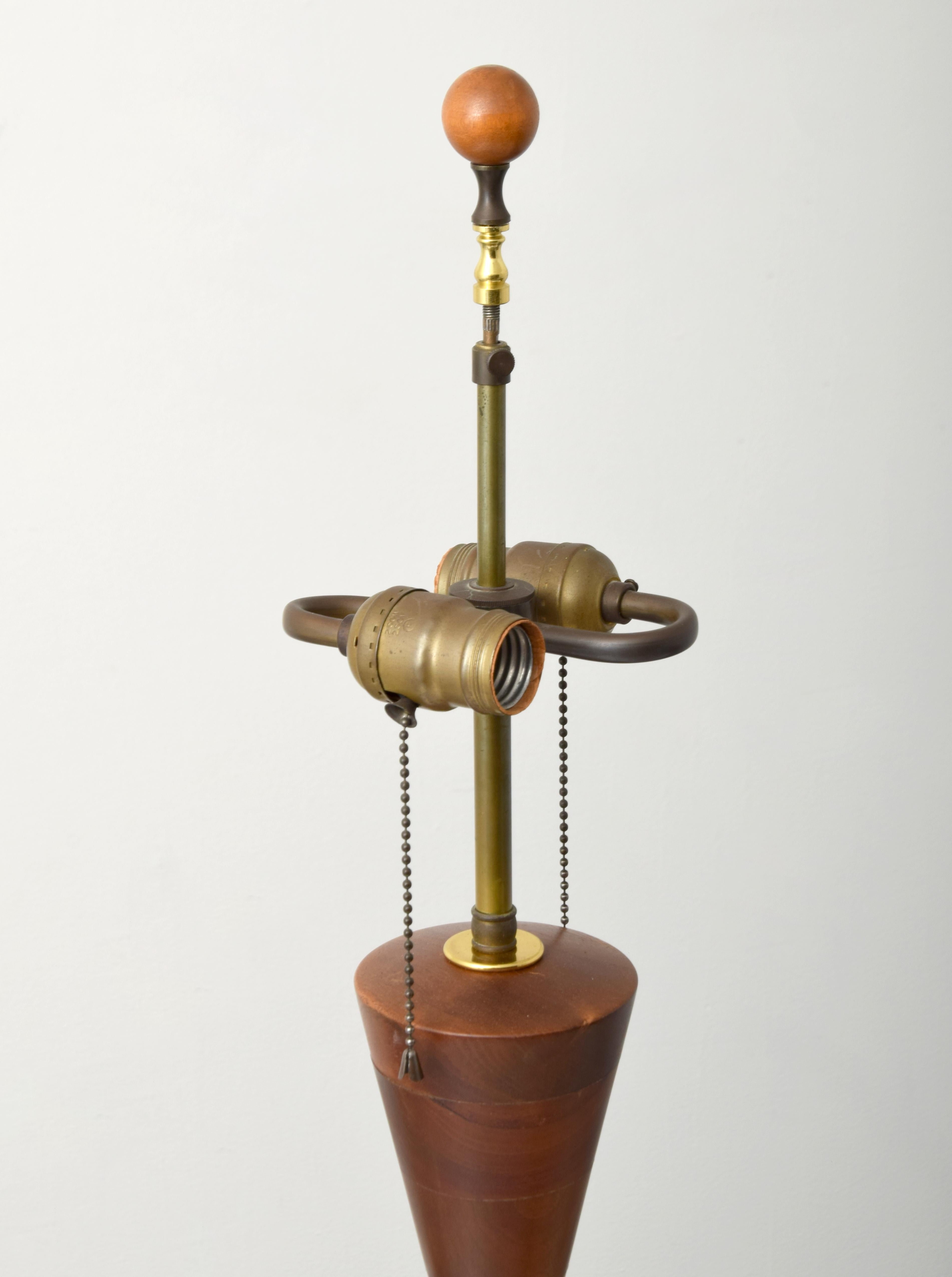 Brass Phillip Lloyd Powell Lamp For Sale