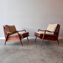 Phillip Lloyd Powell "New Hope" Chairs, a Pair