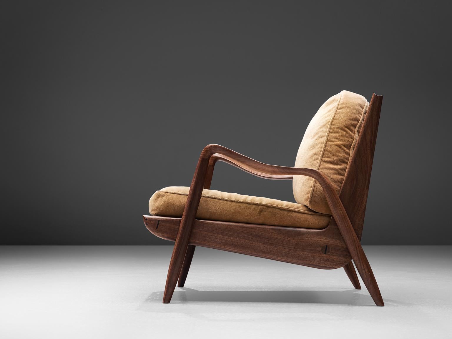 Mid-Century Modern Phillip Lloyd Powell 'New Hope' Lounge Chair