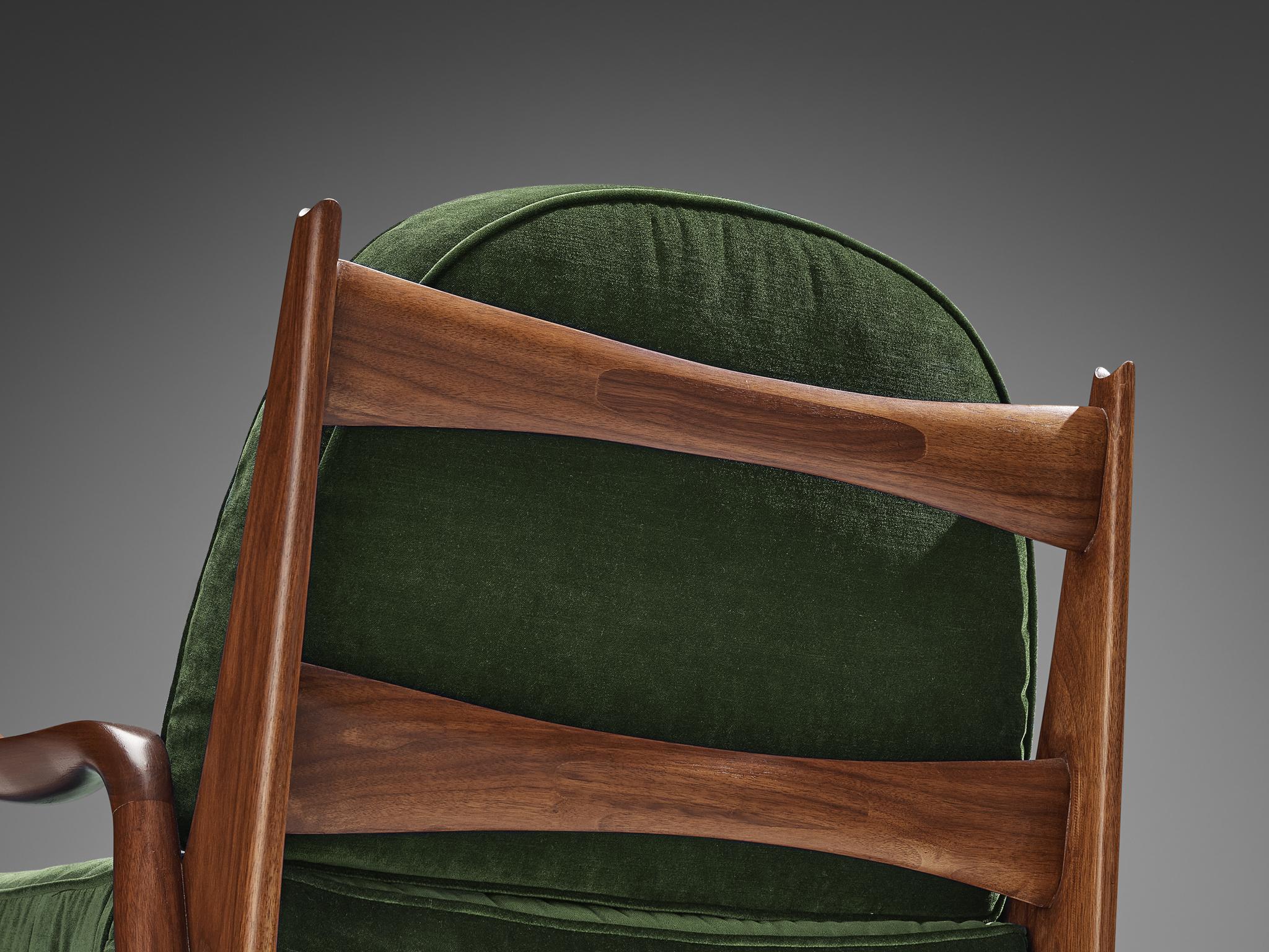 Mid-20th Century Phillip Lloyd Powell 'New Hope' Lounge Chair