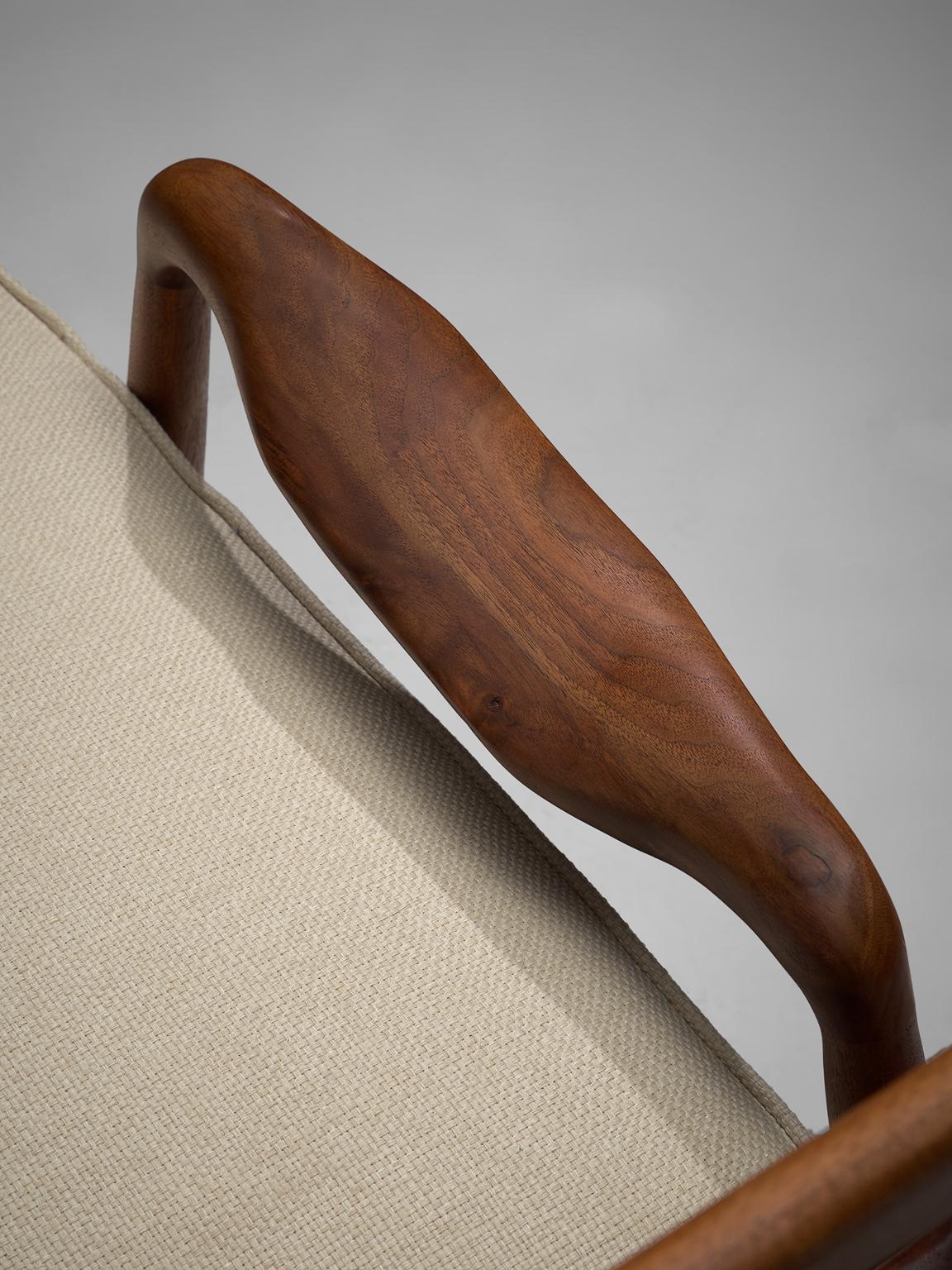 Mid-20th Century Phillip Lloyd Powell 'New Hope' Lounge Chair