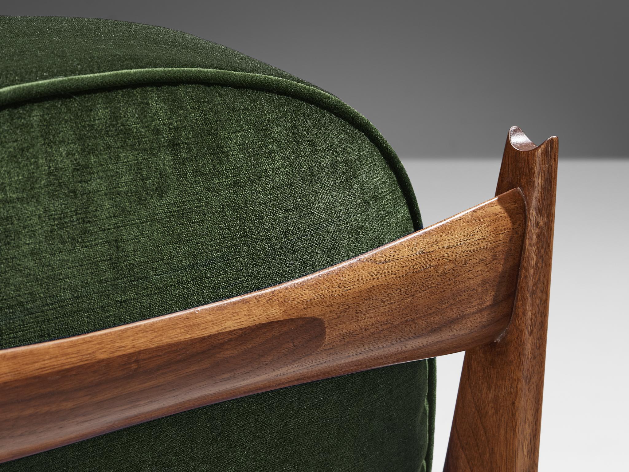 Velvet Phillip Lloyd Powell 'New Hope' Lounge Chair