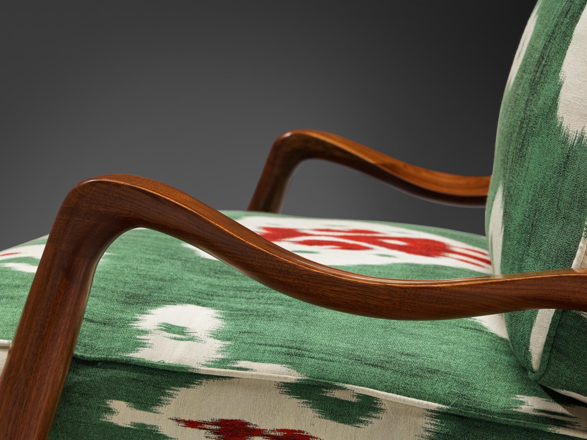 Phillip Lloyd Powell 'New Hope' Lounge Chair in American Walnut 1