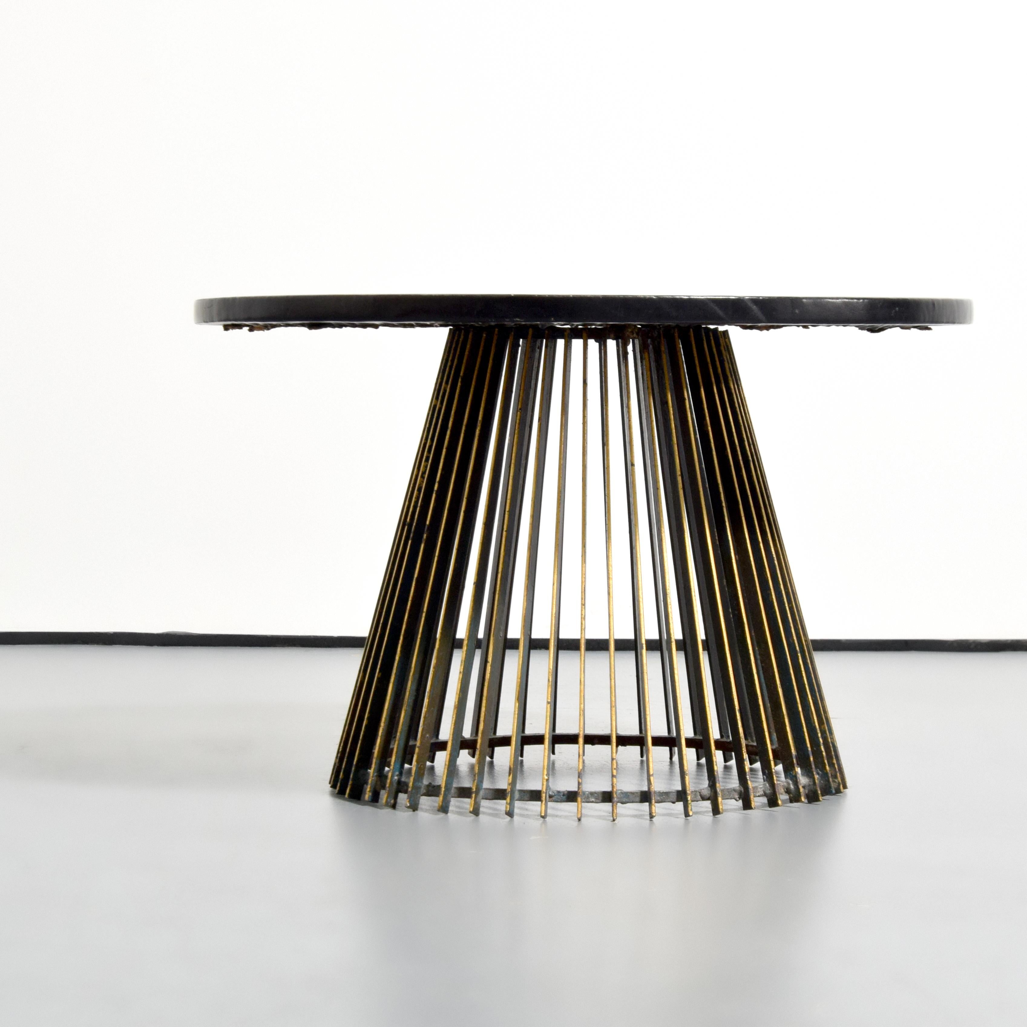20th Century Phillip Lloyd Powell & Paul Evans Occasional Table For Sale