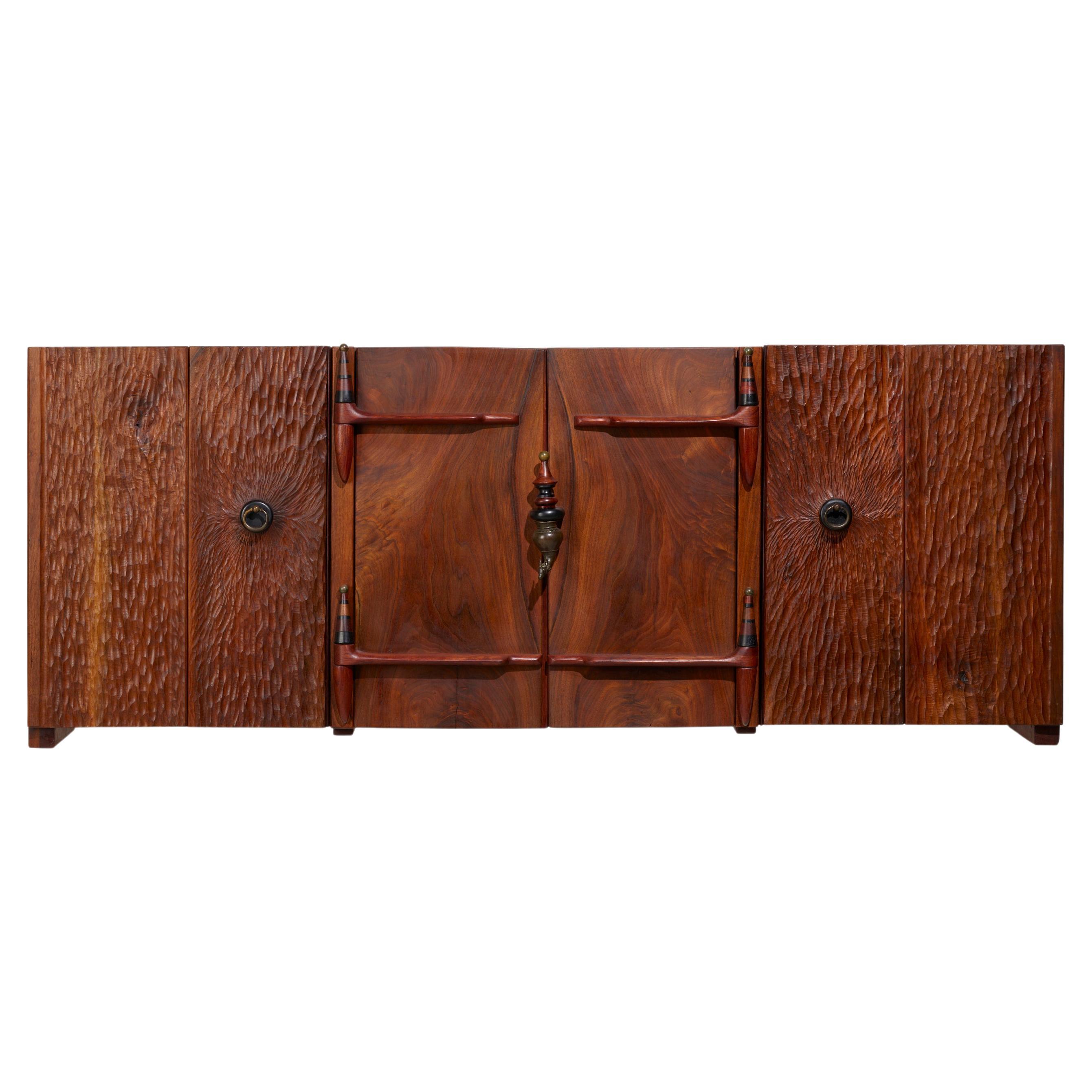 Phillip Lloyd Powell: Wall-Mounted Cabinet For Sale