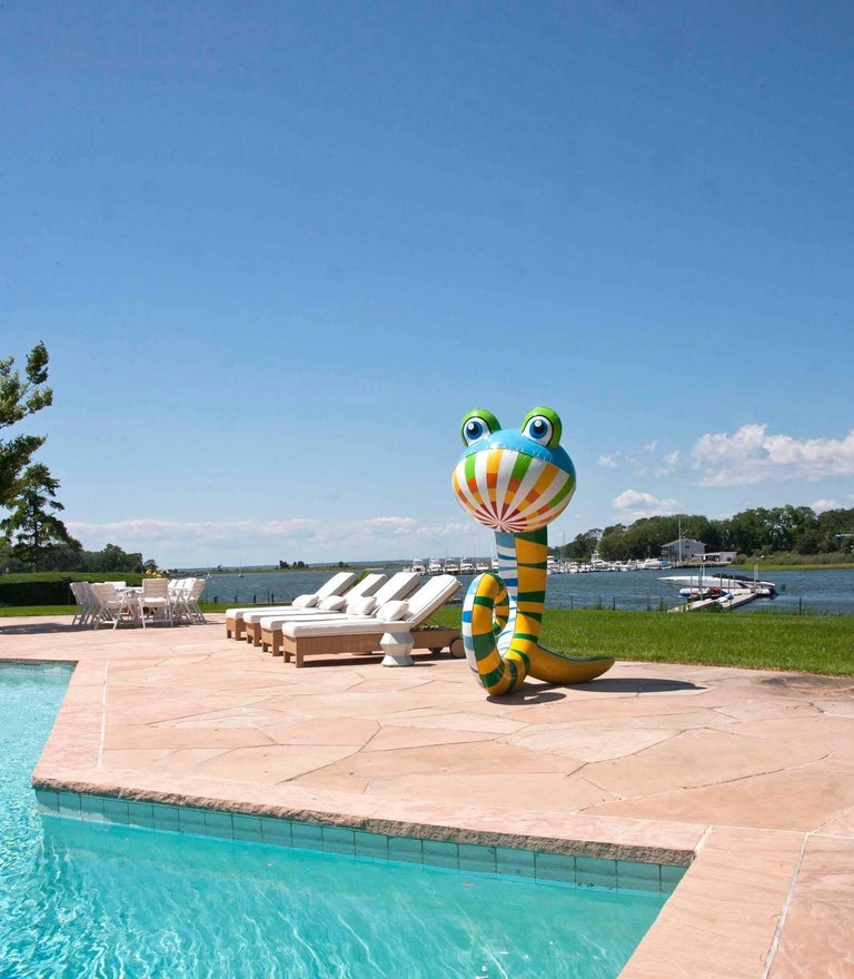 Pool Toy, outdoor sculpture - Contemporary Sculpture by Phillip Maberry