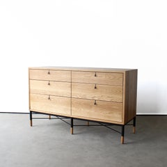 Phillip Modern Solid Wood Dresser by Crump and Kwash