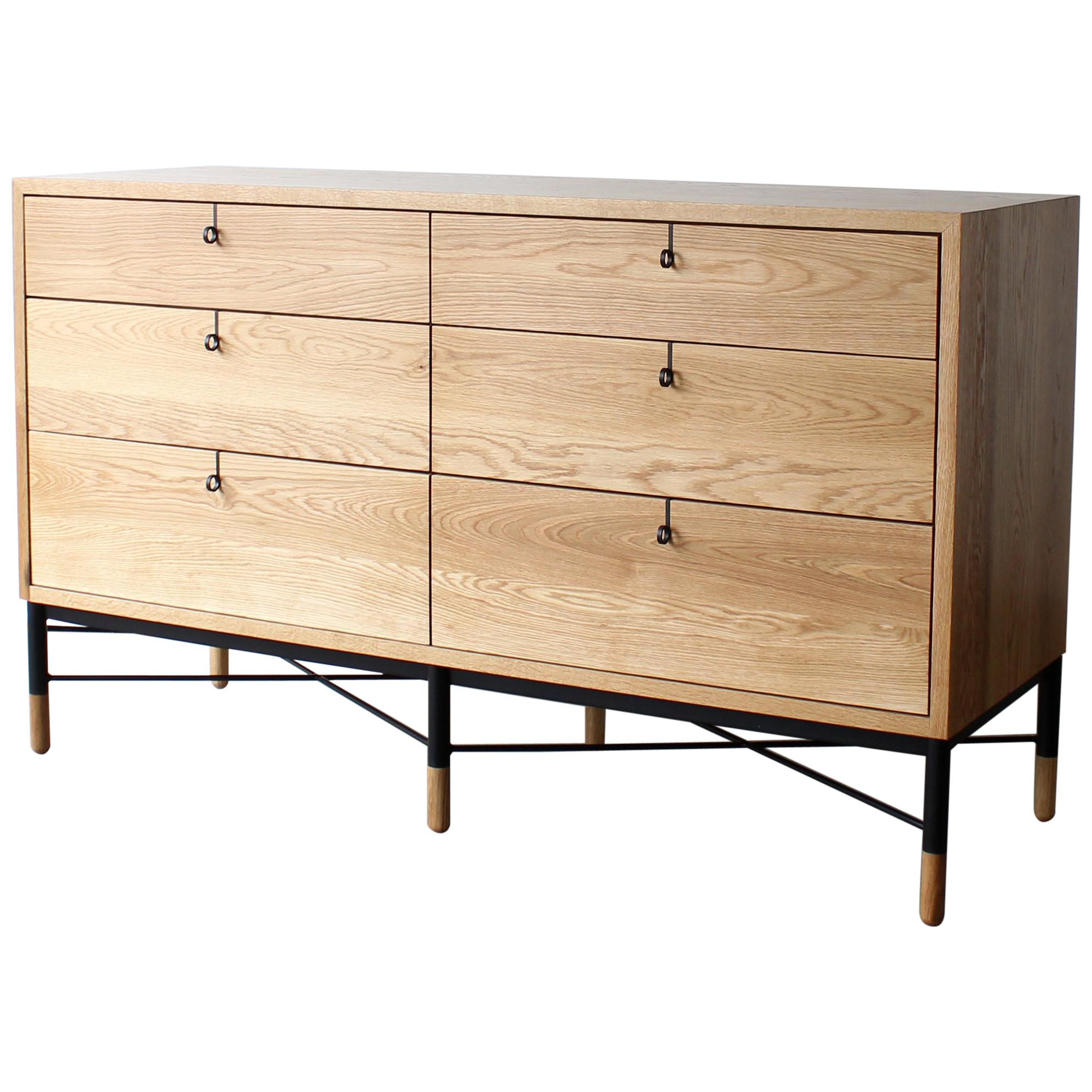 Phillip Modern Solid Wood Dresser
