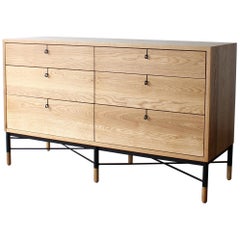 Phillip Modern Solid Wood Dresser at 1stDibs | light wood dresser modern, light  wood modern dresser, solid wood dresser modern