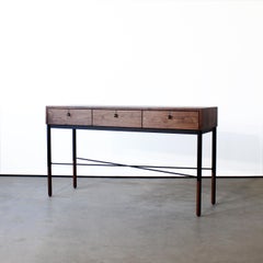 Phillip Modern Walnut Console or Entryway Table