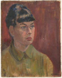 Philip Naviasky (1894-1983) - Early 20th Century Oil, Portrait of a Woman