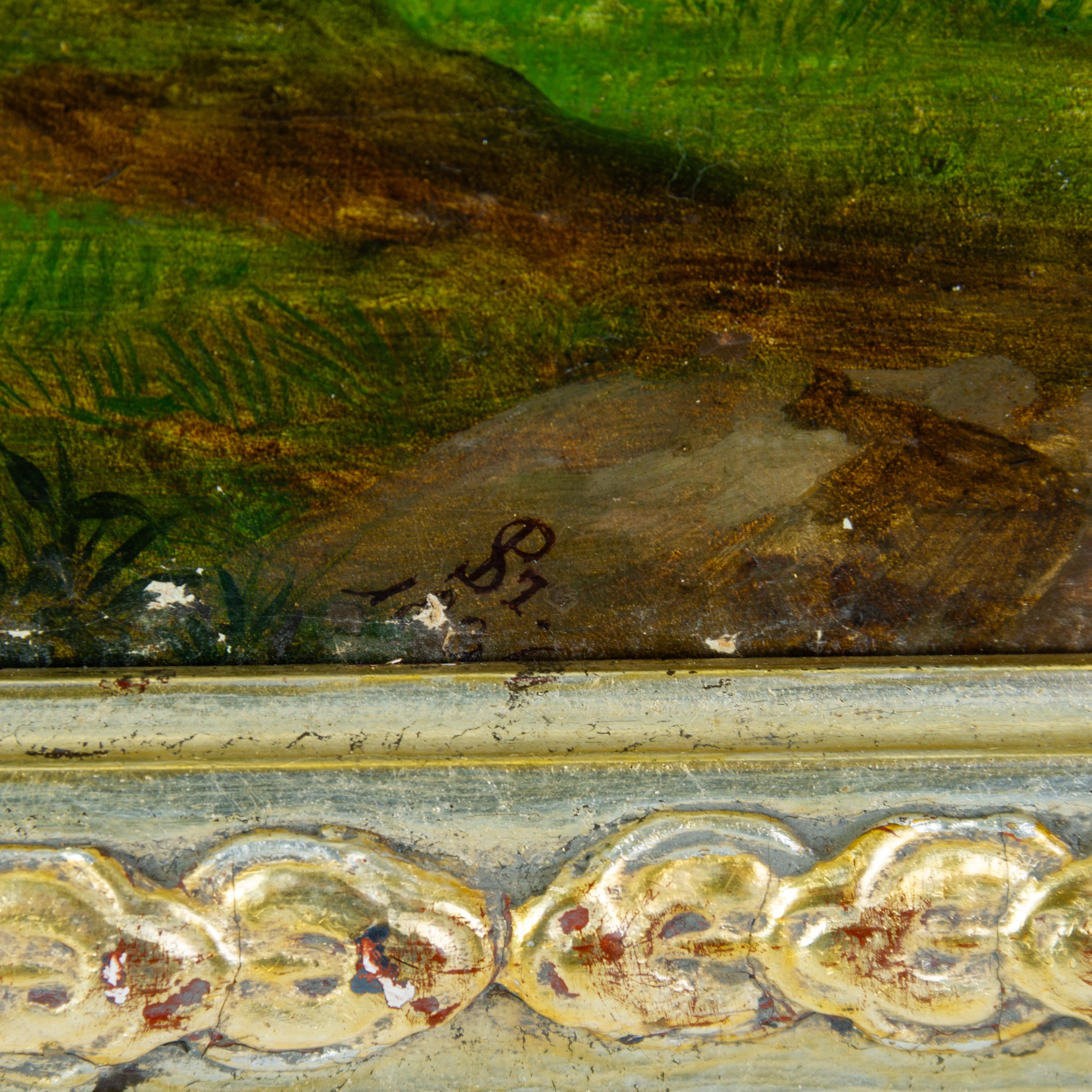 Phillip Schonhammer (nato nel 1793) Dipinto a olio tedesco Ufficiale a cavallo 1836 In condizioni buone in vendita a Nottingham, GB