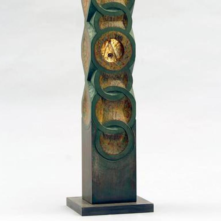 Rel 17.1 - American Modern Mixed Media Art by Phillip Shore