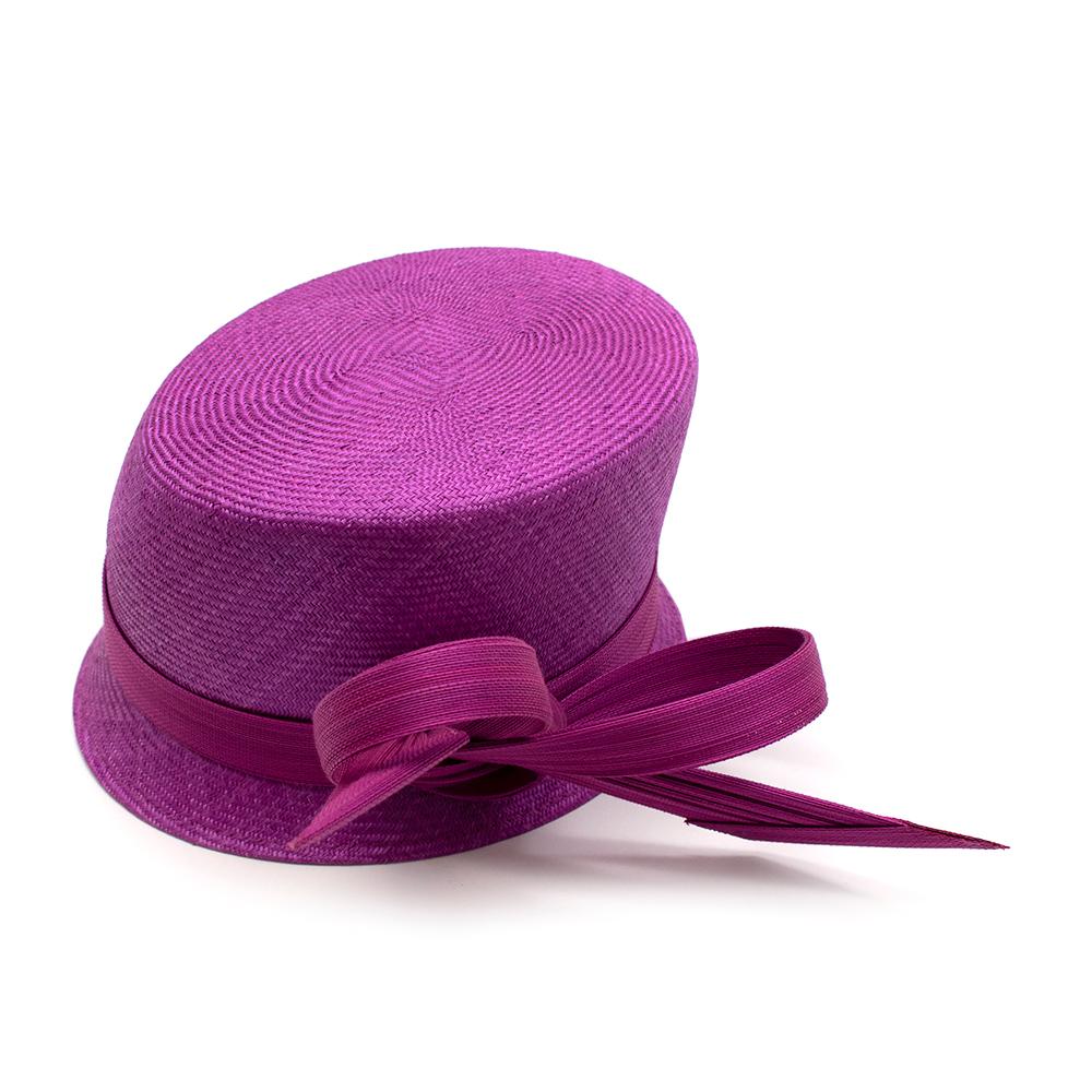 Purple Phillip Treacy Magenta Parasisal Occasion Hat For Sale