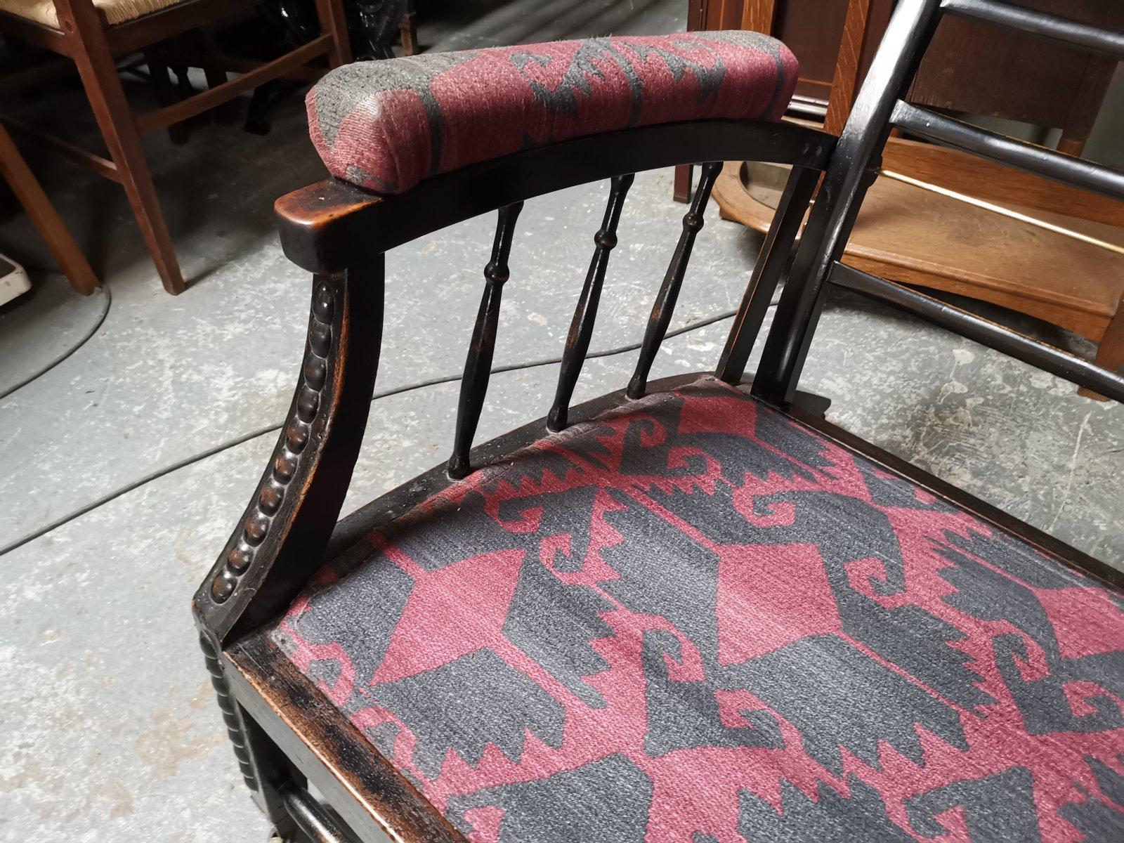 Phillip Webb for Morris & Co. an English Aesthetic Movement Reclining Armchair For Sale 9