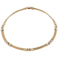 Choker aus Gelbgold von Phillipe Chariol