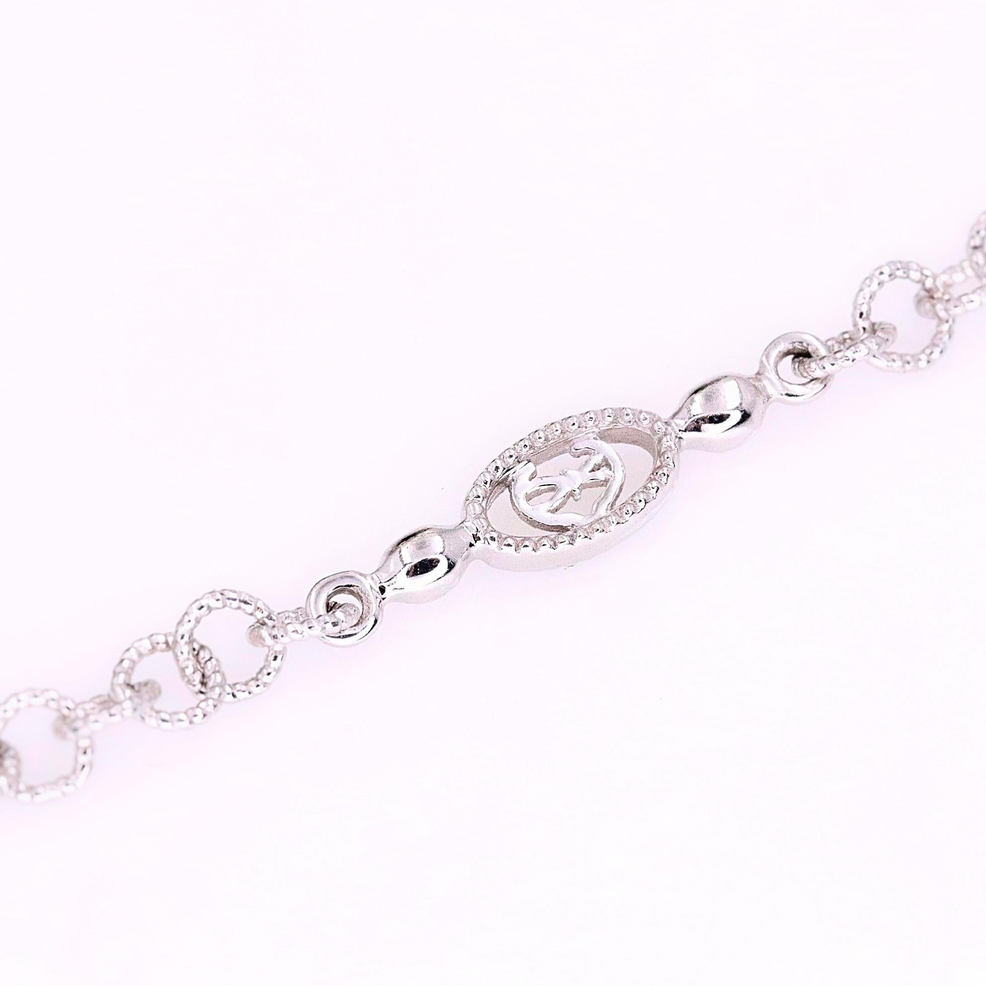 Phillipe Charriol Marquise Diamond Pendant Necklace in 18 Karat Gold 0.65 Carat For Sale 4