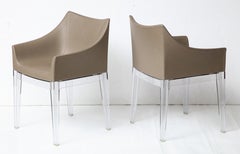 Phillipe Stark Mademoiselle Sillas tapizadas de piel sintética