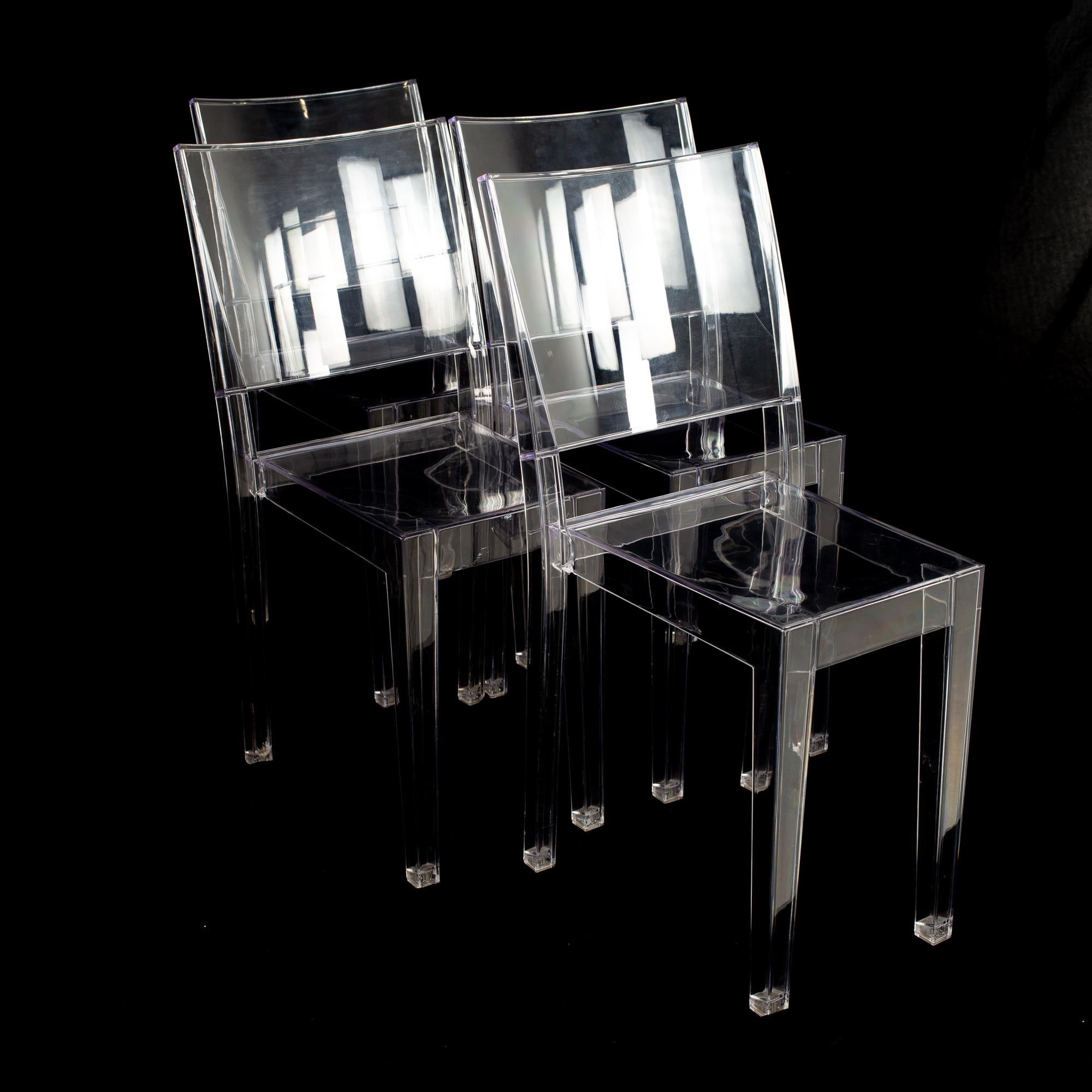 perspex dining chairs