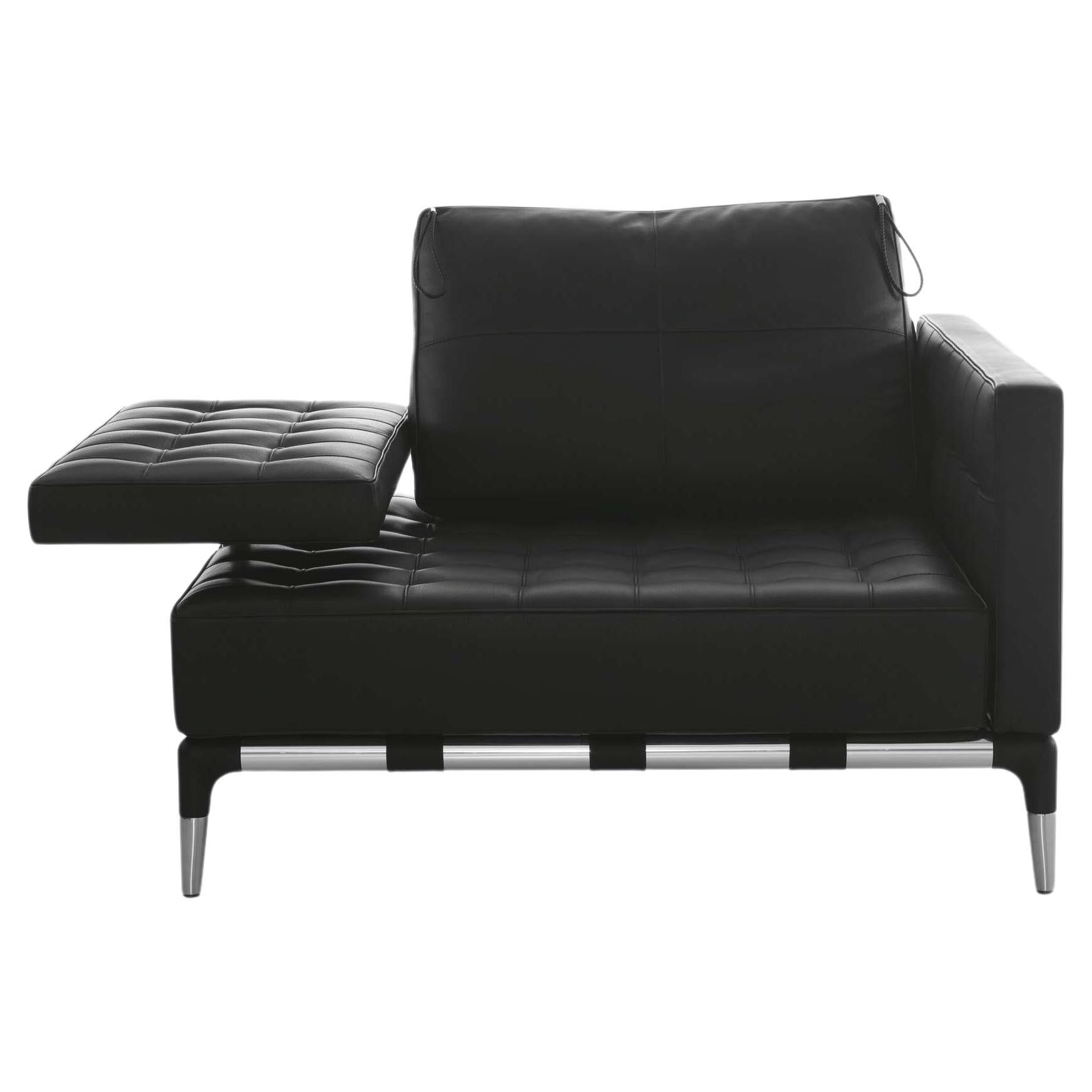 Phillippe Starck Prive Steel And Leather Armchair  For Sale