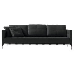 Phillippe Starck Prive Steel And Leather Sofa 