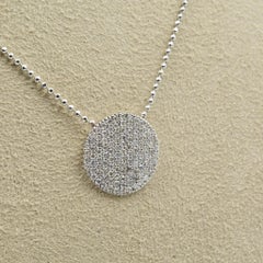 Phillips House Bezel Set Infinity Necklace N20D3PDW 0.58 Carat Diamond Disc