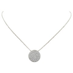 Phillips House Large Infinity Necklace N20223PDW 1.00 Carat Diamond Disc