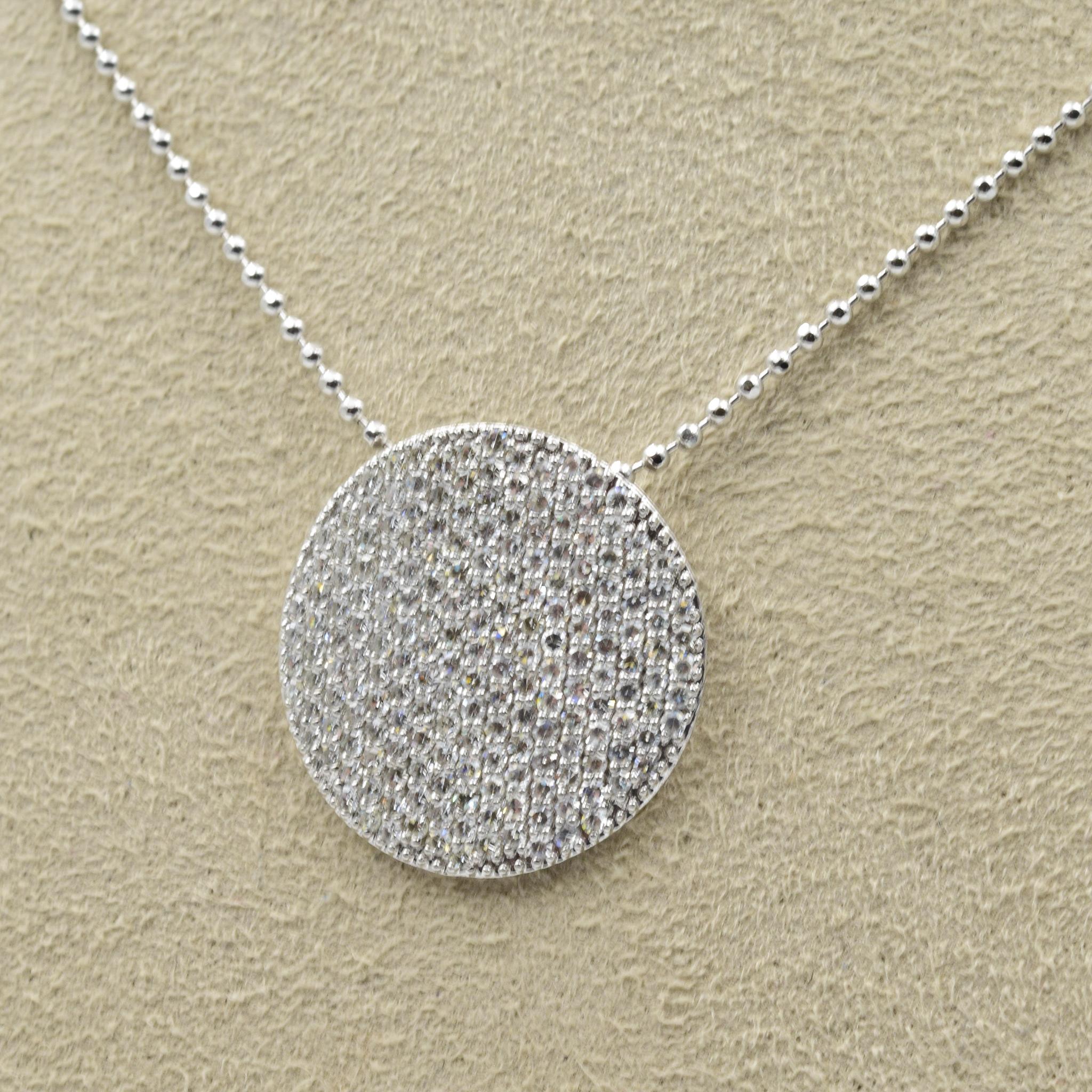 Grand collier Infinity en or et diamants (1.00 tcw)

Numéro de style : N20223PDW
Taille : 18 mm de diamètre
Matériau : or blanc 14k
Longueur : 18