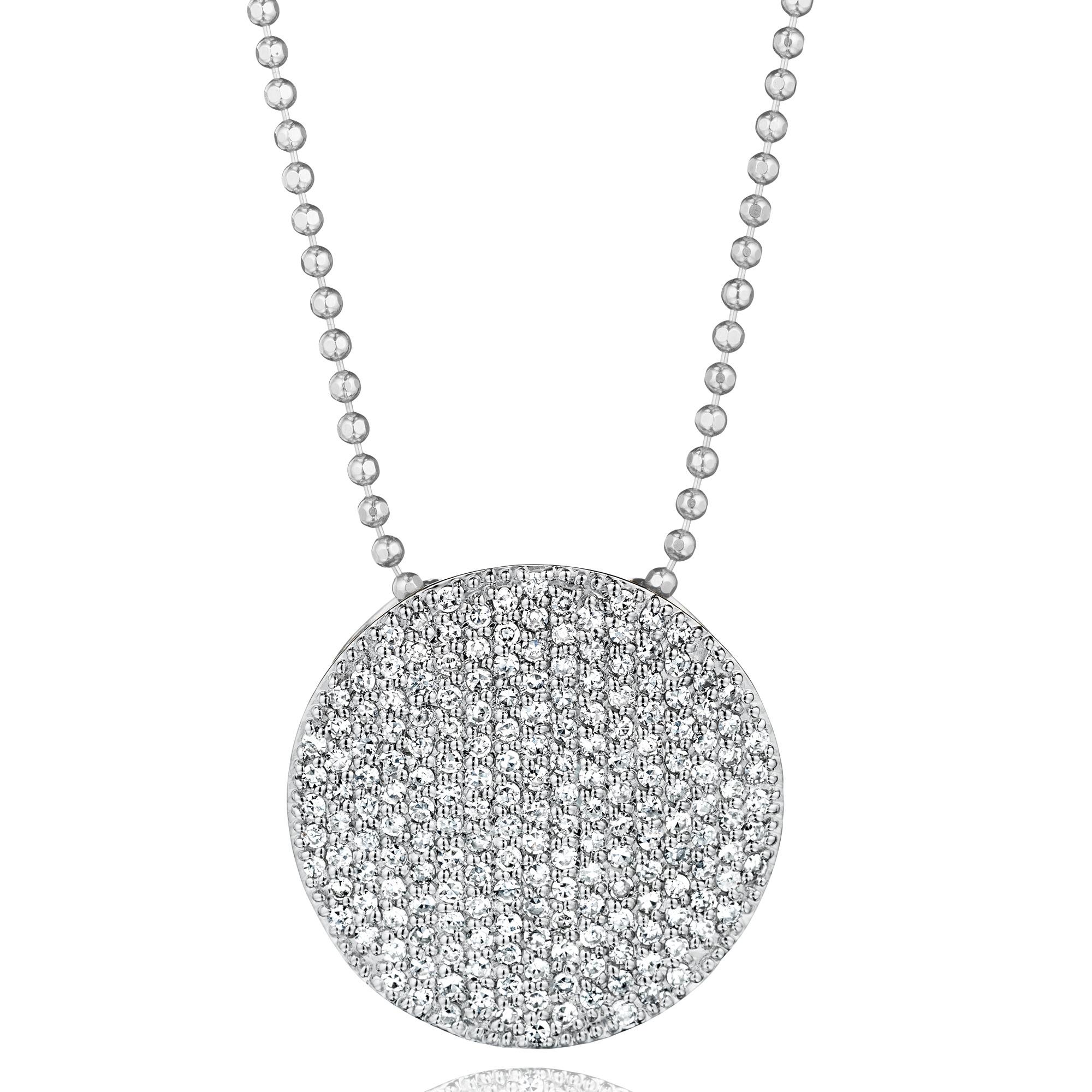 Collana Infinity grande di Phillips House N20223PDW Disco di diamanti da 1,00 carati In condizioni Nuovo in vendita a Carmel, IN