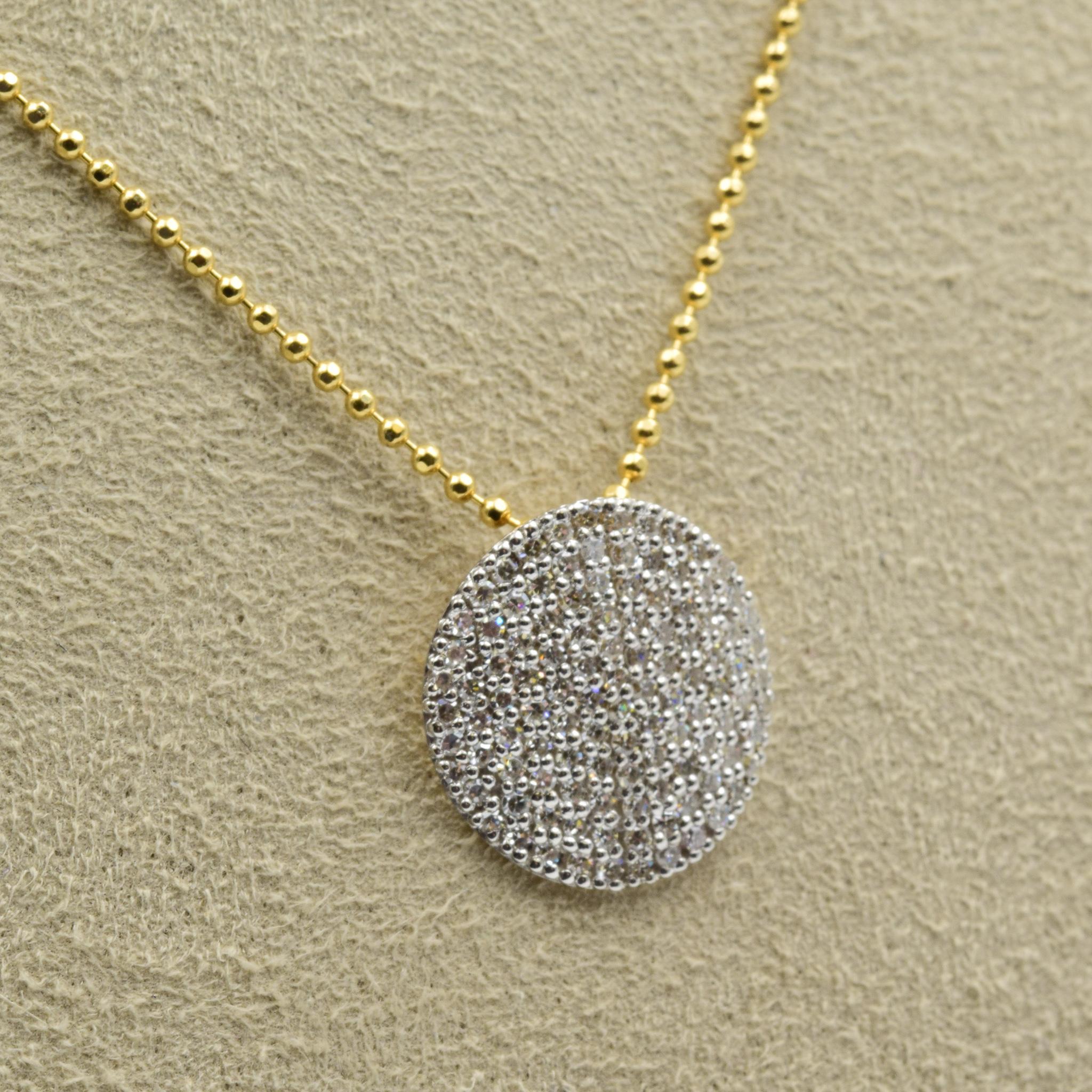 Gold and diamond large Infinity necklace (1.00 tcw)
The defining interpretation of gold and diamonds, in classically chic Phillips House style for everyday.
Style Number: N20223PDY
Length: 18