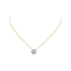 Phillips House Mini Infinity Necklace N20013PDY 0.27 Carat Diamonds 14k Yellow