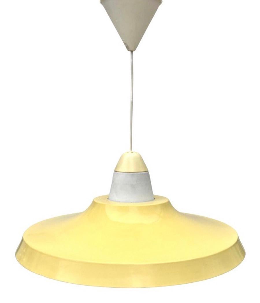 Mid-Century Modern Phillips Louis Kallf Lampe à suspension du milieu du siècle hollandais en vente