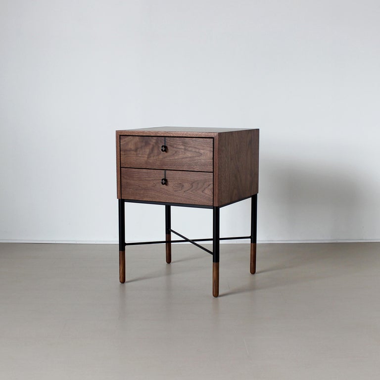 Phillip Two Drawer Nightstand Bed Side Table And End Table For
