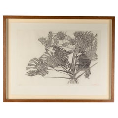 Aquatint « Phalodendron » de Sam Szafran