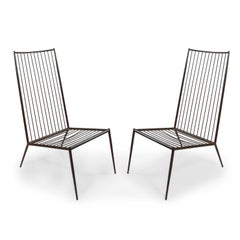 Philolaos Mid-Century metal chair - France, 1960s