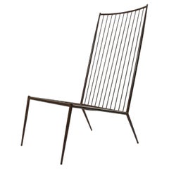 Philolaos Mid-Century metal chair - France, 1960s