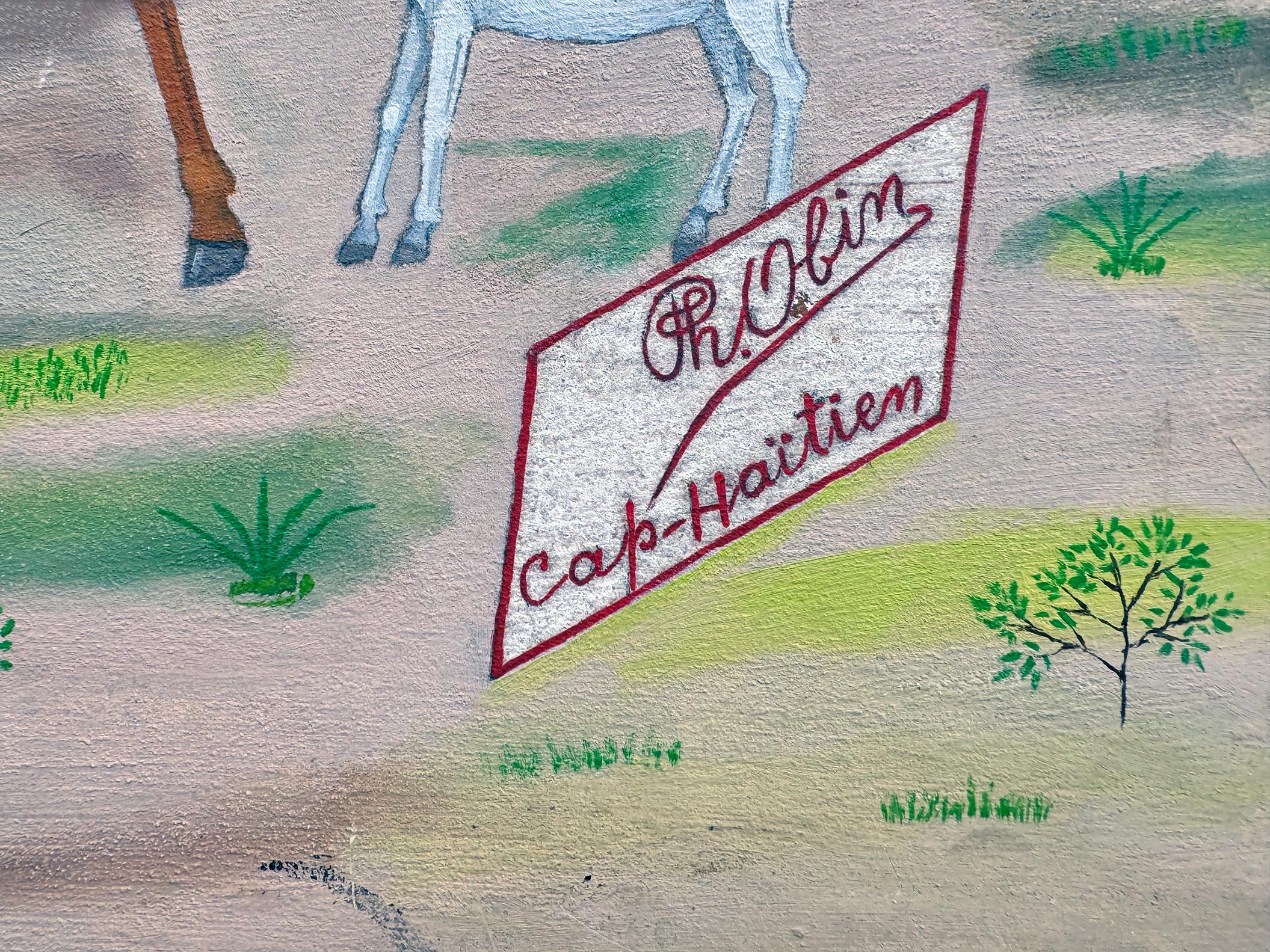 Ein friedliches Königreich Haiti - Une Savane im Angebot 5