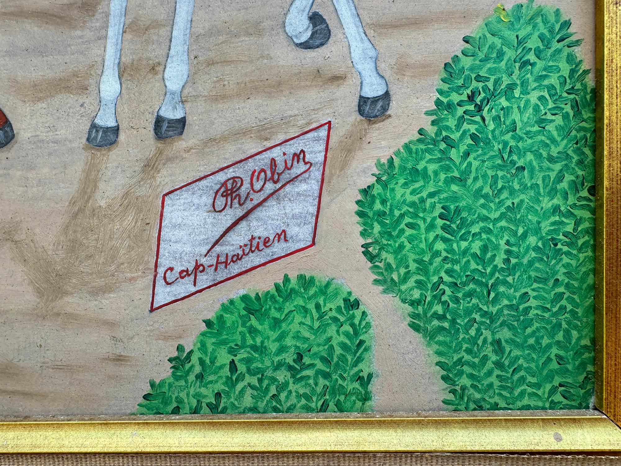 Pilgrims going out for the feast of St. Anne on Horseback For Sale 8