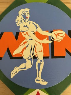 Les filles jouent pour gagner, diptyque de sports de baseball pour femmes