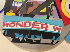 " Sous l'Arrow ", " audacieux, coloré, ludique, flèche, arêtes façonnées dynamiques ".