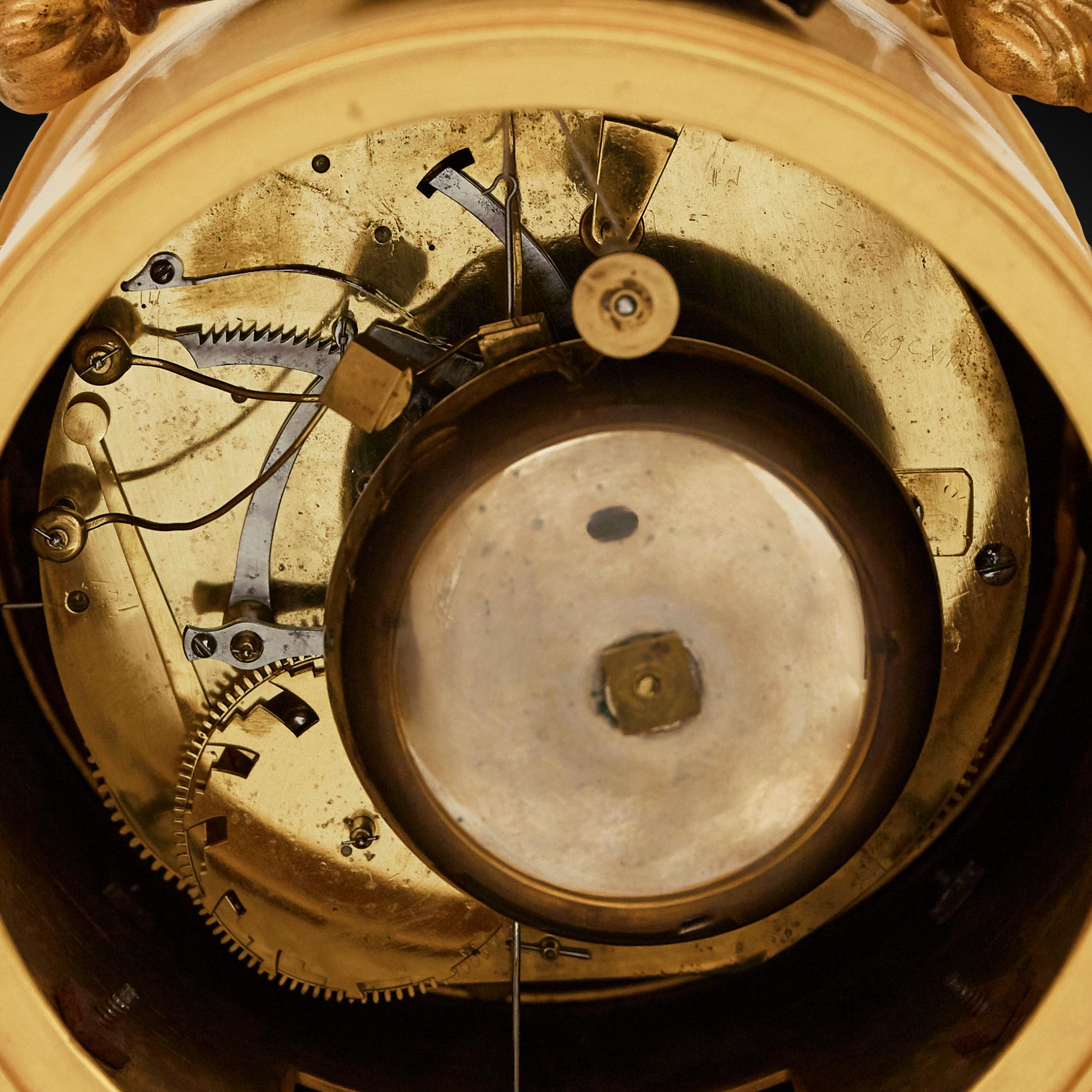 Philosophische Uhr des 18. Jahrhunderts von Piezze Rive Colmaer im Angebot 7