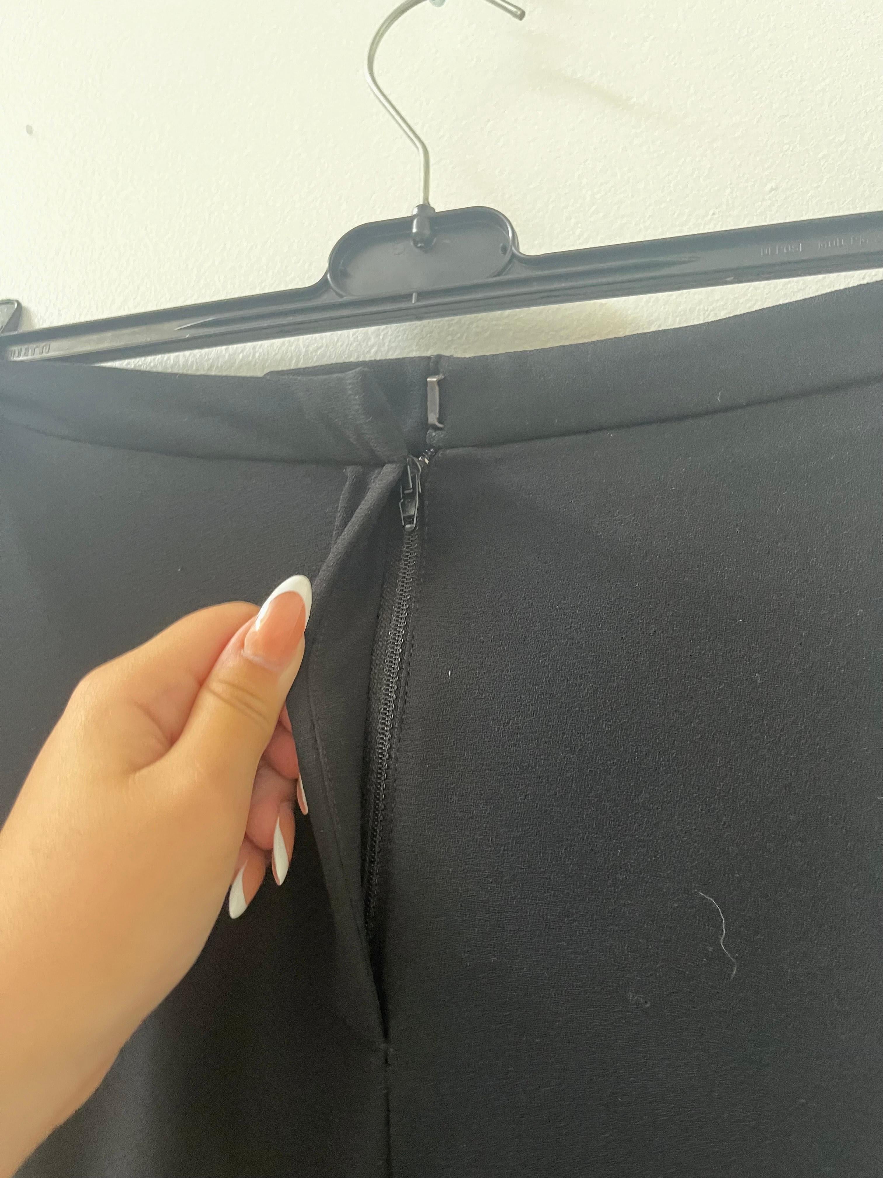 Philosophy Black Wide-Leg Trousers – Made in Italy – IT 42 en vente 4