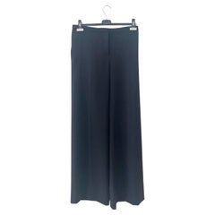 Philosophy Black Wide-Leg Trousers – Made in Italy – IT 42
