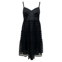Philosophy by Alberta Ferretti Black Sleeveless Dress Size 44 IT