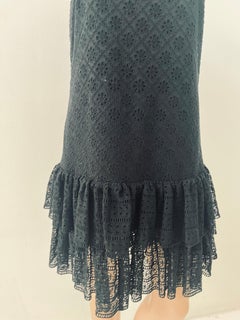 Philosophy by Lorenzo Serafini Mini robe en dentelle noire - IT 38