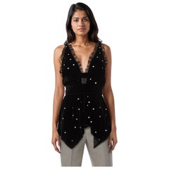 Philosophy di Lorenzo Serafini Black Crystal Top Size M