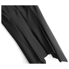 Philosophy di Lorenzo Serafini Vestido drapeado negro