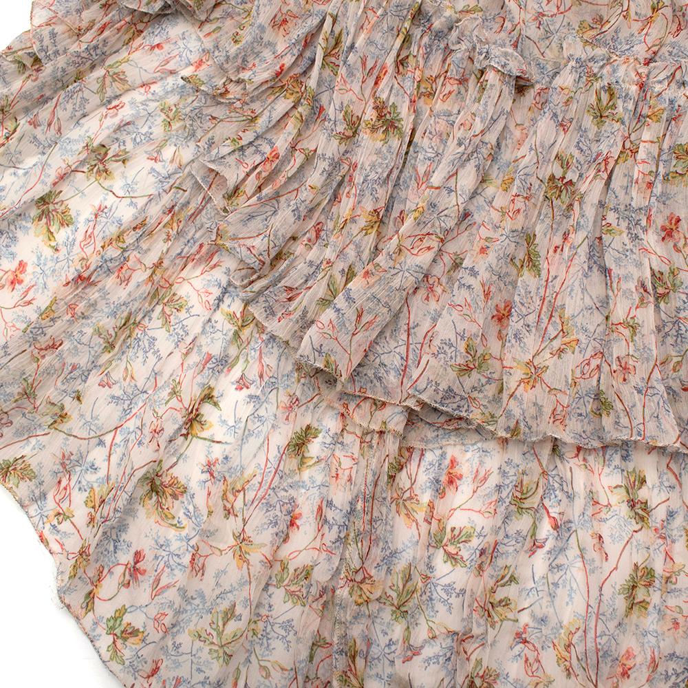 Philosophy Di Lorenzo Serafini Lace Floral Mini Dress US6 1