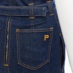 Philosophy Di Lorenzo Serafini Gonna a tubino in denim con cintura Olivia IT36 XS
